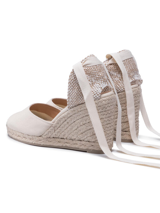 Castañer Castañer Espadryle Carina/8/001 020962-203 Beżowy