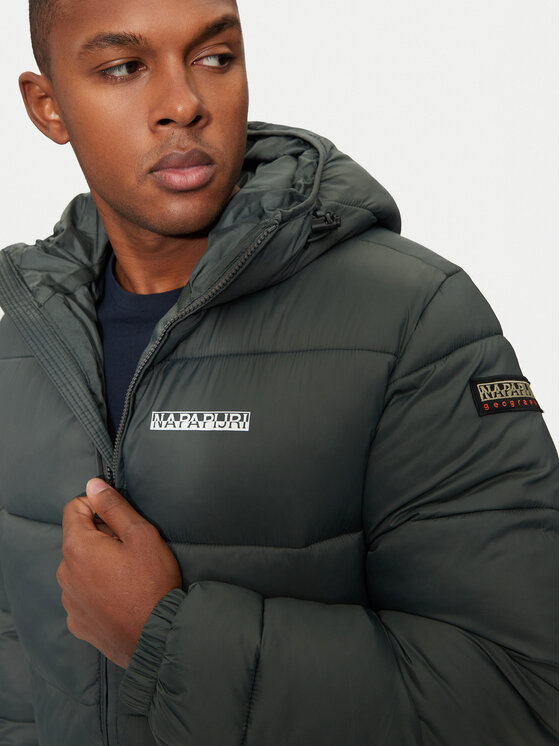 Napapijri Napapijri Winterjacke A-Suomi NP0A4GJE Grün Regular Fit