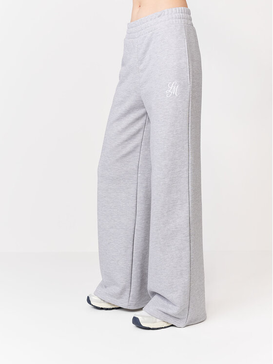 La Mania La Mania Teplákové kalhoty ZION Šedá Basic Fit