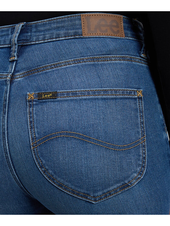 Lee Lee Jeansy 112385771 Niebieski Bootcut Fit