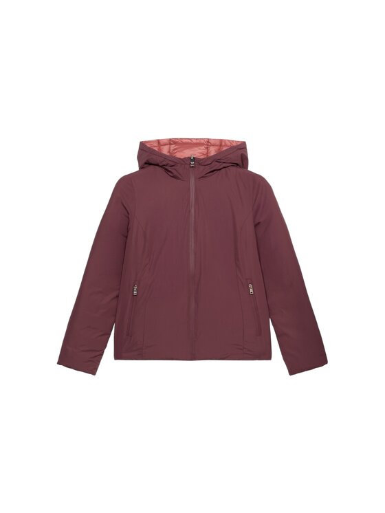 Oltre Oltre Giubbotto piumino F616R001432N0Z6 Bordeaux Baggy Fit