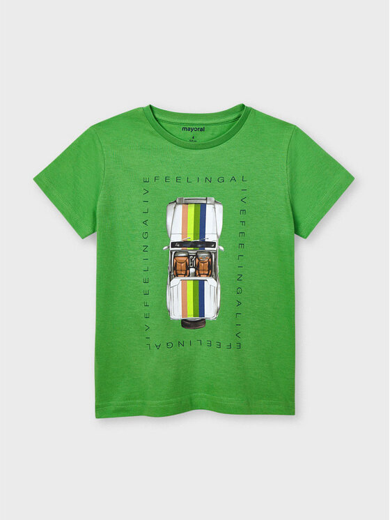 T-shirt 3039 Verde Regular Fit