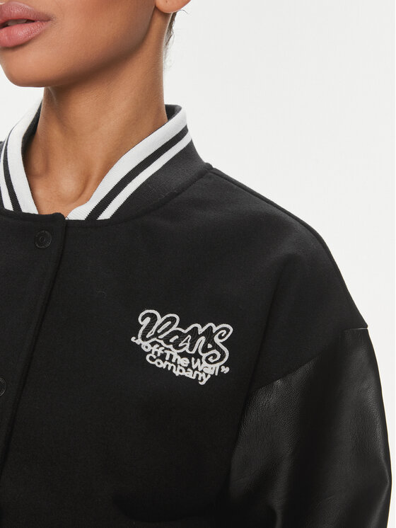 Vans Vans Bomber Varsity Club Bomber VN000GJR Crna Regular Fit