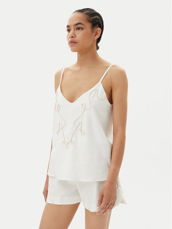 ACCESS FASHION ACCESS FASHION Top 53-2212-133 Alb Regular Fit
