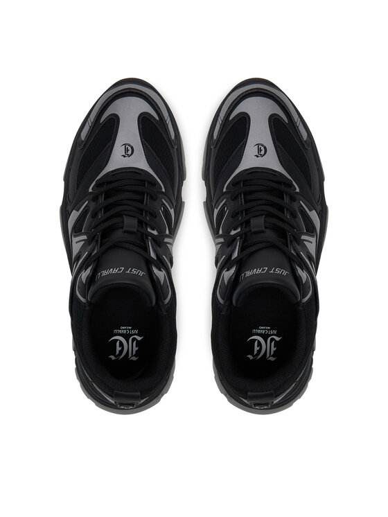 Just Cavalli Just Cavalli Sneakersy 78QA3SH6 ZSC49 Černá