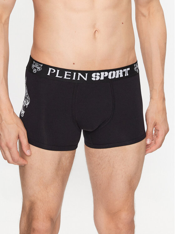 Plein Sport Boxerky Tiger SACC MUY0354 SJY001N Čierna
