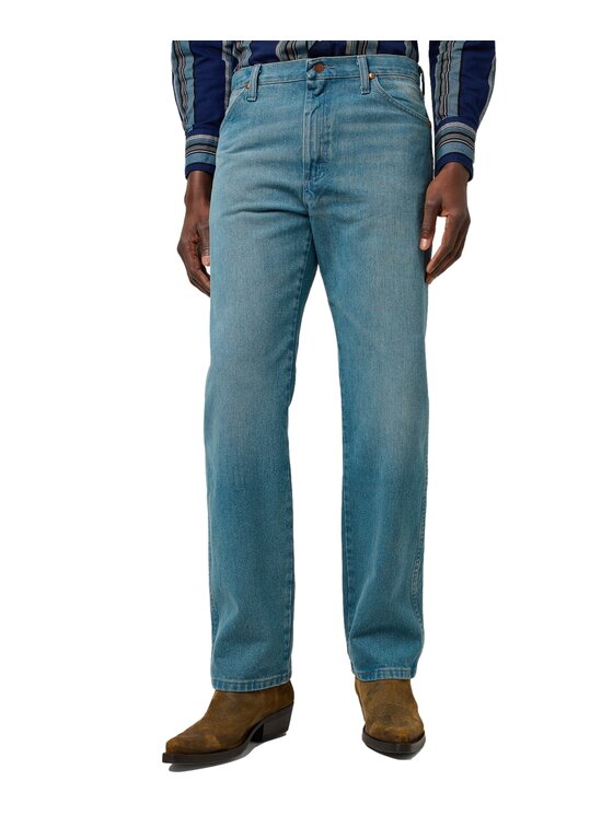 Wrangler Wrangler Jeans 112371512 Blu Straight Leg