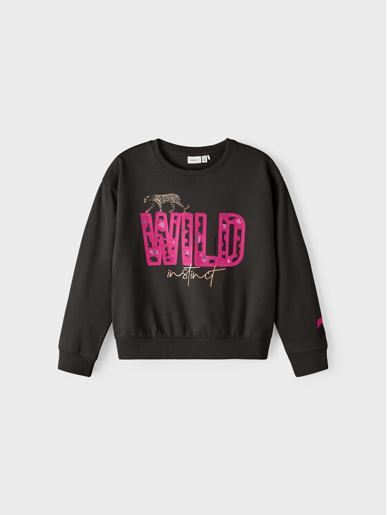 NAME IT NAME IT Sweatshirt 13212577 Schwarz Regular Fit