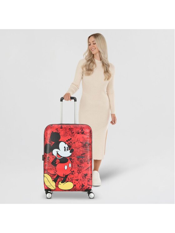 American Tourister American Tourister Walizka średnia 310756 Czerwony