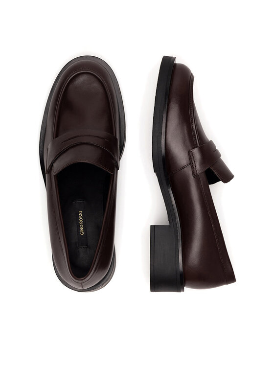 GINO ROSSI Gino Rossi Mokasíny NIDA-116001 Hnedá