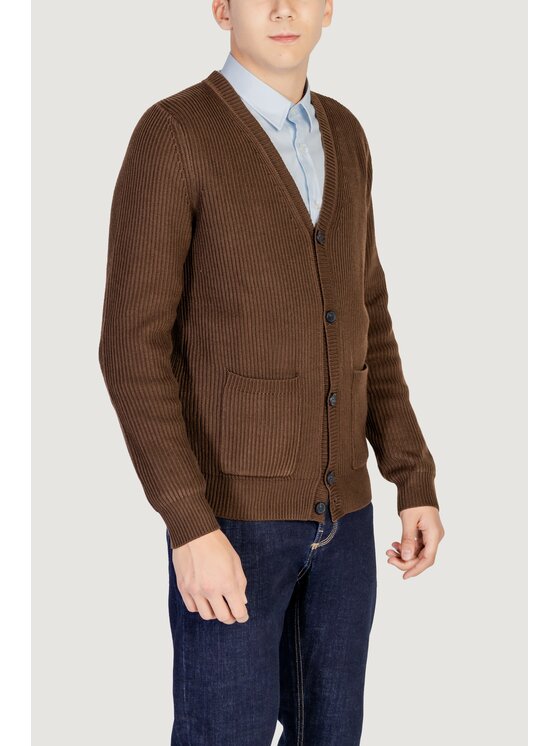 Antony Morato Antony Morato Cardigan WOOL BLEND Marrone Regular Fit