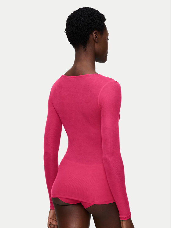 Triumph Triumph Maglietta del pigiama Bauty Layers 10225060 Rosa Slim Fit