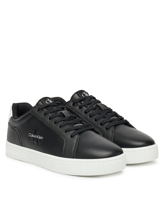 Calvin Klein Jeans Calvin Klein Jeans Sneakersy Classic Cupsole Mono Lth YM0YM01369 Černá