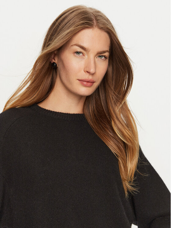ViCOLO ViCOLO Πουλόβερ 77012S Μαύρο Regular Fit