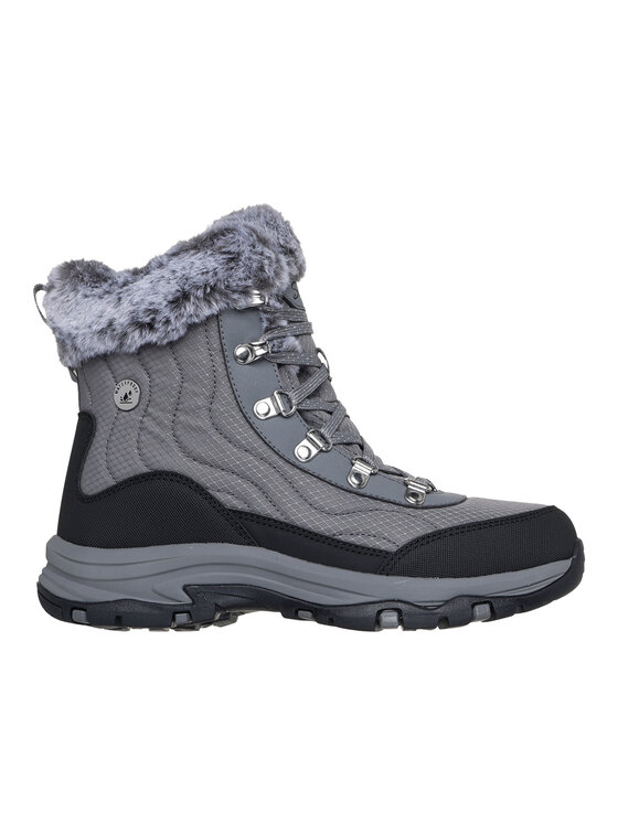 Skechers Skechers Śniegowce 167893-CCL Szary ciemny