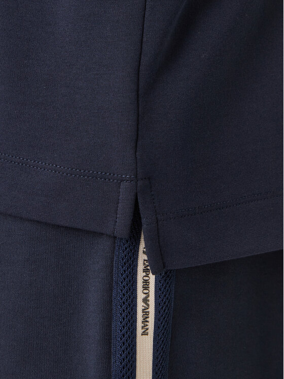 EA7 Emporio Armani EA7 Emporio Armani Тениска с яка и копчета 7M001333 AF13739 UB102 Тъмносин Regular Fit