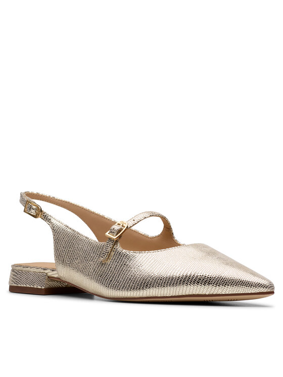 Clarks Clarks Балеринки Sensa15 Shine 26181315 Златист