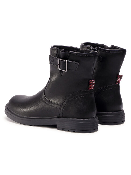 Geox Geox Ботуши J Eclair G.B J049QB 000BC C9999 S Черен