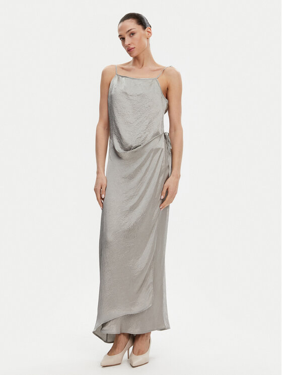 Herskind Herskind Estélyi ruha Sanderson 5557196 Ezüst Regular Fit