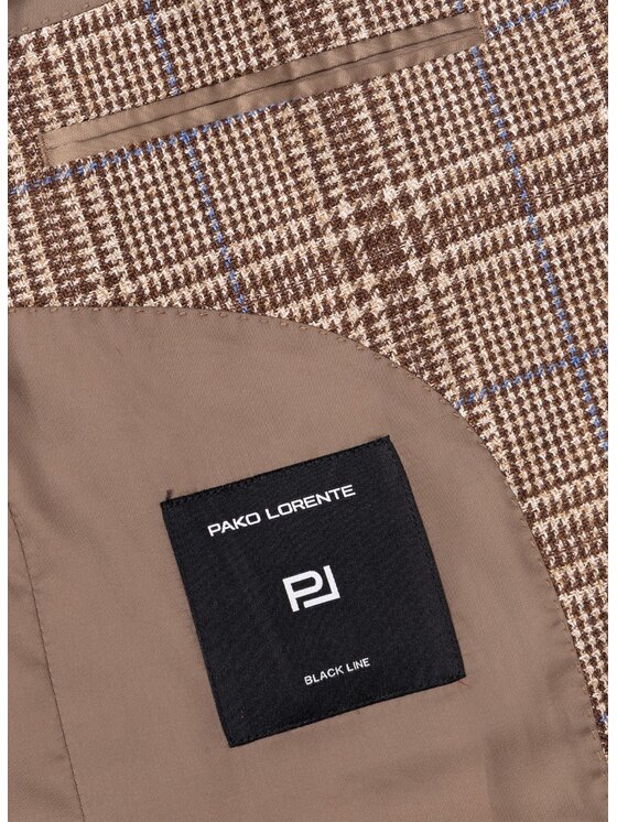 Pako Lorente Pako Lorente Marynarka P26SF-3X-021 Brązowy Slim Fit