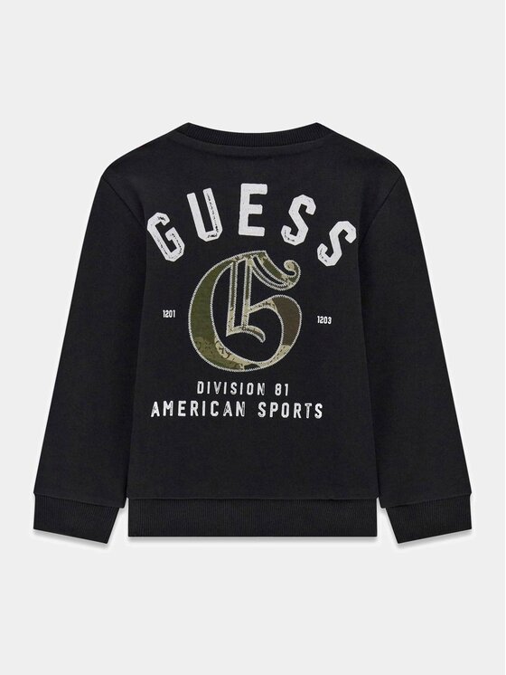 Guess Kids Guess Kids Bluza 183755 Czarny Classic Fit