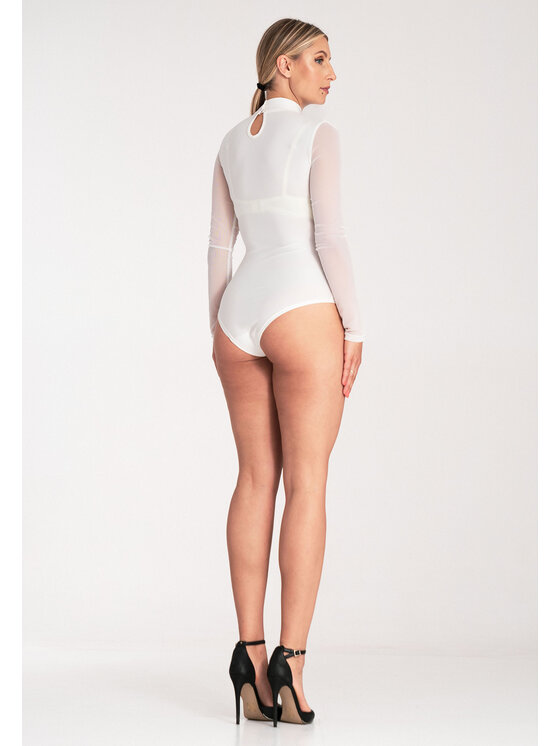 FIGL FIGL Body M1039 Biały Regular Fit