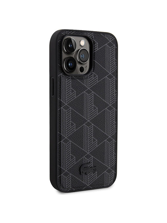 Lacoste Lacoste Etui na telefon iPhone 15 Pro Max Czarny
