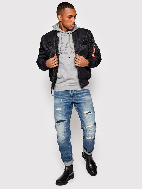 Felpa 3KPM62 PJ05Z 3905 Grigio Regular Fit