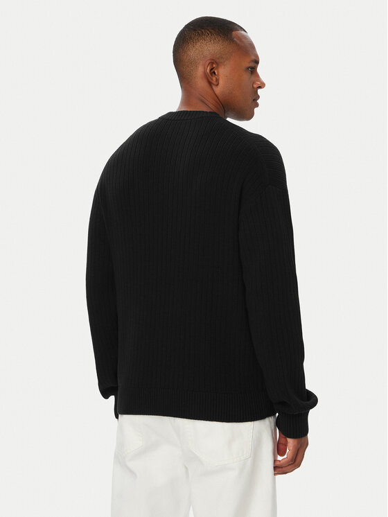 Calvin Klein Jeans Calvin Klein Jeans Džemper LV04RH328G Crna Regular Fit