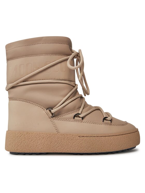 Moon Boot Stivali da neve Ltrack Tube Rubber 24500900003 Beige, taglia : 42