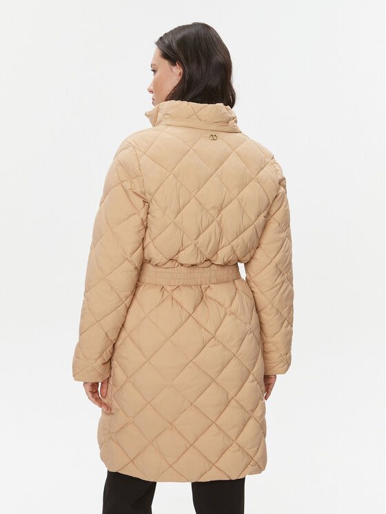 TWINSET TWINSET Geacă de iarnă 232TP2240 Bej Regular Fit