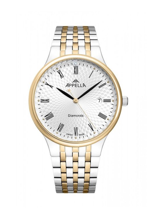Appella Appella Zegarek L12002.2133DQ Srebrny
