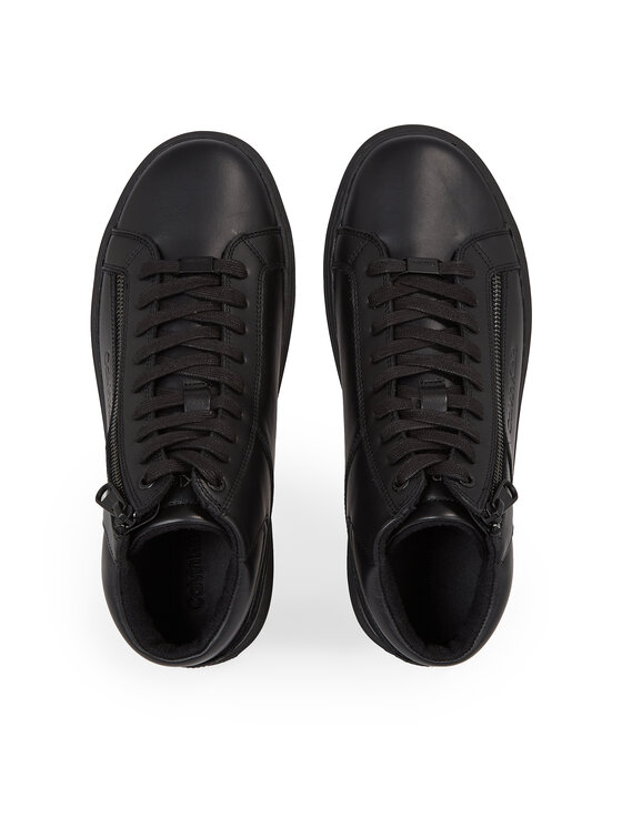 Calvin Klein Calvin Klein Αθλητικά High Top Lace Up W/Zip Rubb HM0HM01269 Μαύρο