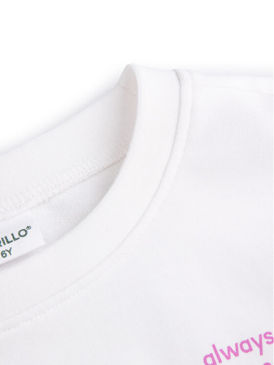 Coccodrillo Coccodrillo Felpa WC5132101CGK Bianco Regular Fit