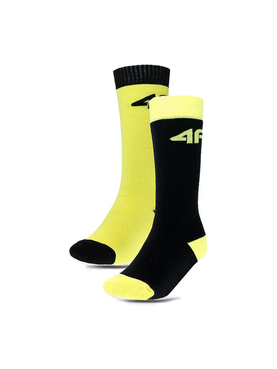 4F 4F Set de 2 perechi de șosete pentru schi 4FJWAW23UFSOM120 Colorat