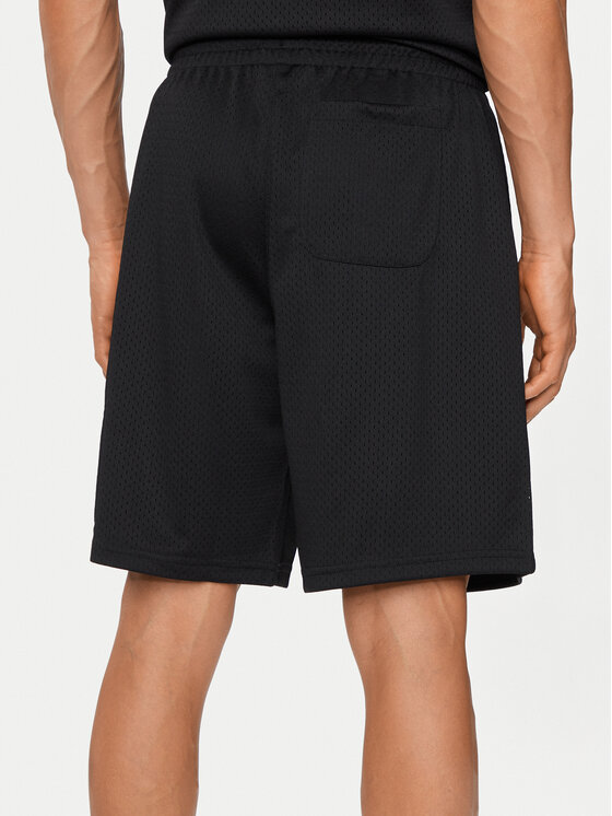 DC DC Sportovní kraťasy The Champs Short ADYWS03076 Černá Regular Fit