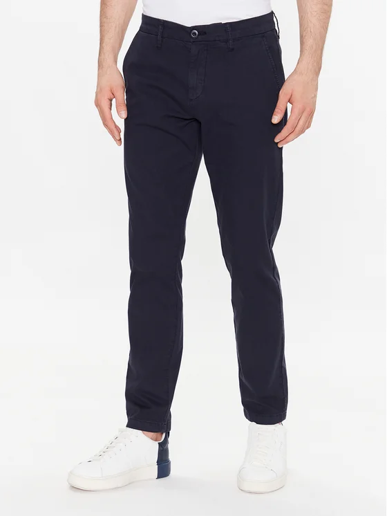 Guess Stoffhose Myron M3GB26 WFBW3 Dunkelblau Slim Fit