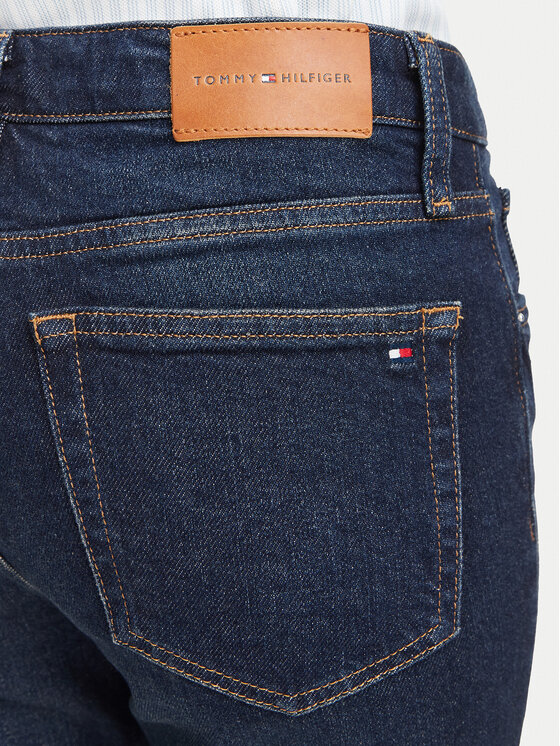 Tommy Hilfiger Tommy Hilfiger Дънки Harlow WW0WW52184 Тъмносин Slim Fit