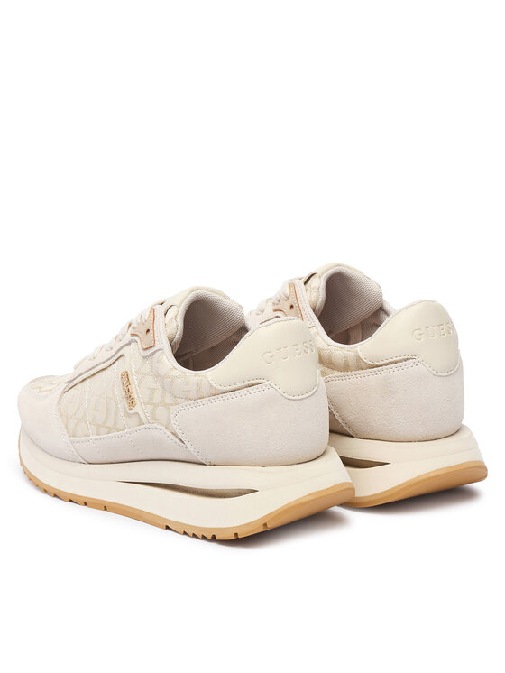 Guess Guess Sportcipők FLTEG5 LEA12 Krém