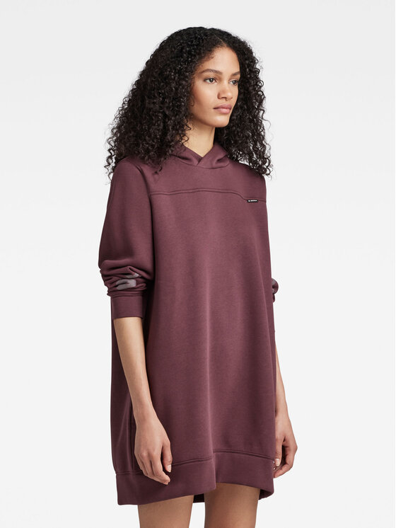 G-Star Raw G-Star Raw Rochie tricotată D22277-A971-D303 Vișiniu Relaxed Fit