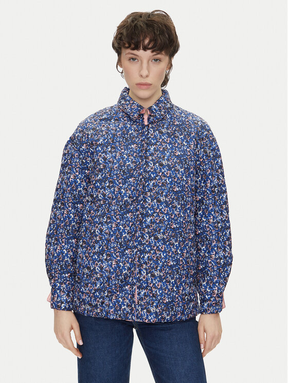 Pepe Jeans Pepe Jeans Košulja-jakna Fleur Daily PL402499 Šarena Oversize