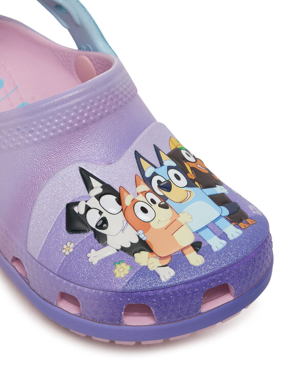 Crocs Crocs Klapki Bluey Multi Pink Cls Clg T 212370 Kolorowy