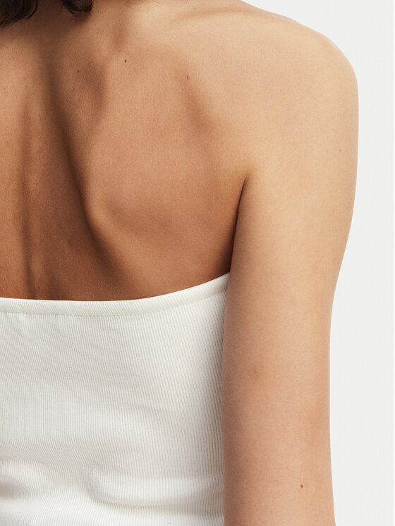 Tommy Jeans Tommy Jeans Marškinėliai DW0DW22263 Balta Slim Fit