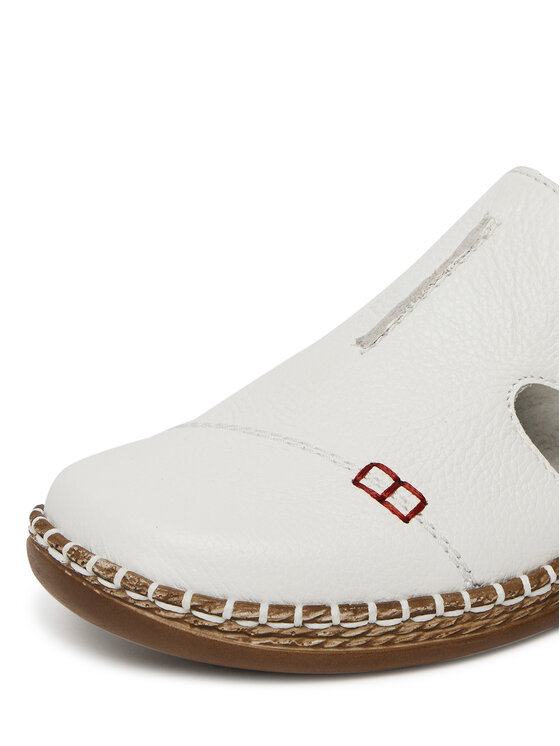 Rieker Rieker Ciabatte 46462-80 Bianco