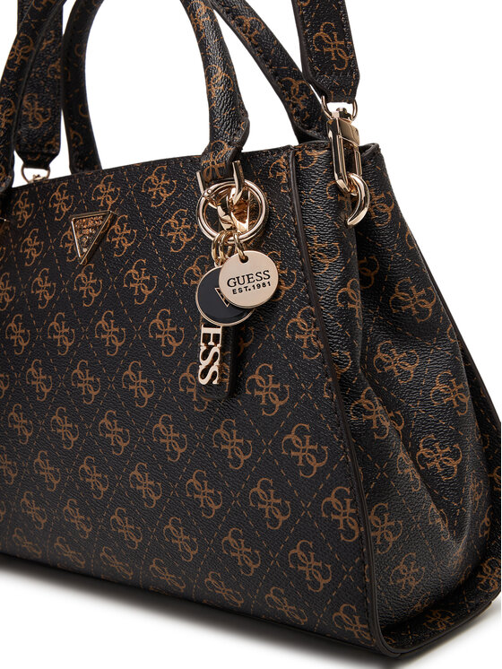 Guess Guess Ročna torba Noelle II HWQG96 72070 Rjava