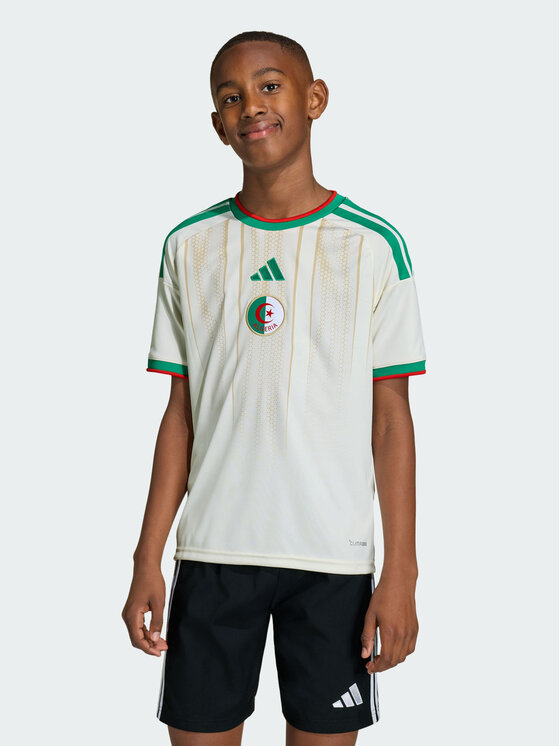 adidas adidas Koszulka techniczna Algeria 26 Home Kids Jersey Biały Regular Fit