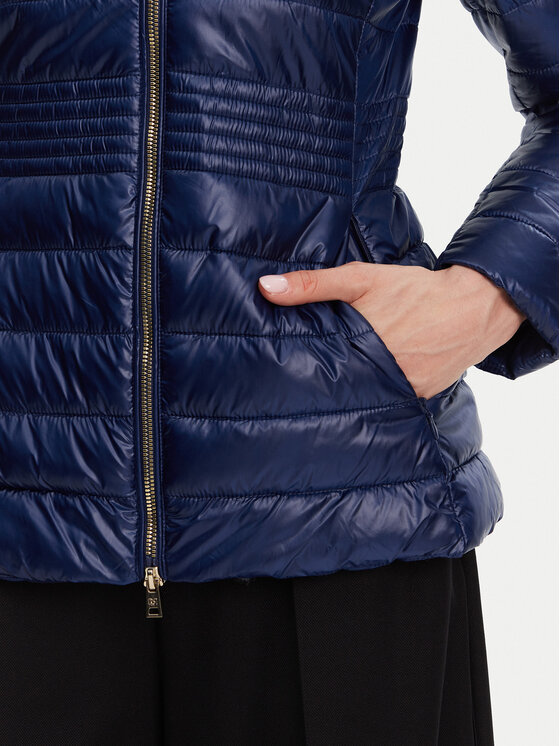 Rinascimento Rinascimento Bunda pro přechodné období CFC0119642003 Tmavomodrá Regular Fit