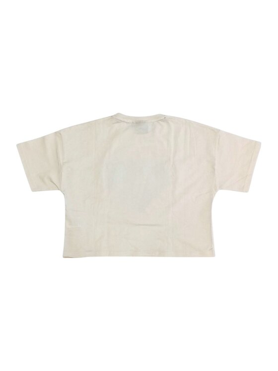 Starter Starter T-shirt q-bab-69493 Beige Regular Fit