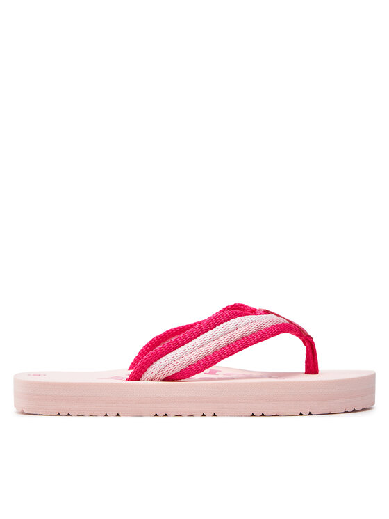 Tommy Hilfiger Tommy Hilfiger Čības uz pirksta Logo Print Flip Flop T3A8-33294-0058 M Rozā