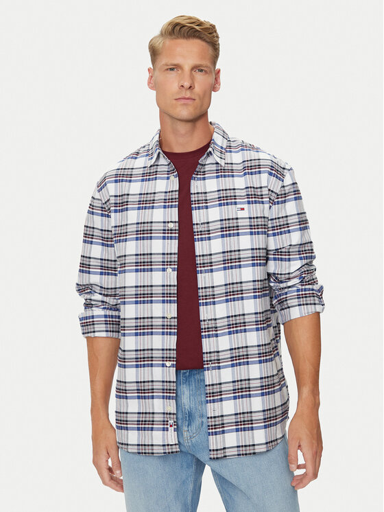 Tommy Jeans Tommy Jeans Košeľa DM0DM19648 Béžová Regular Fit